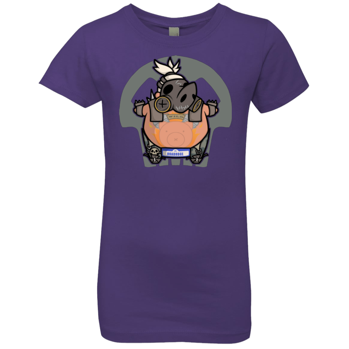 T-Shirts Purple Rush / YXS Super Cute Hog Girls Premium T-Shirt