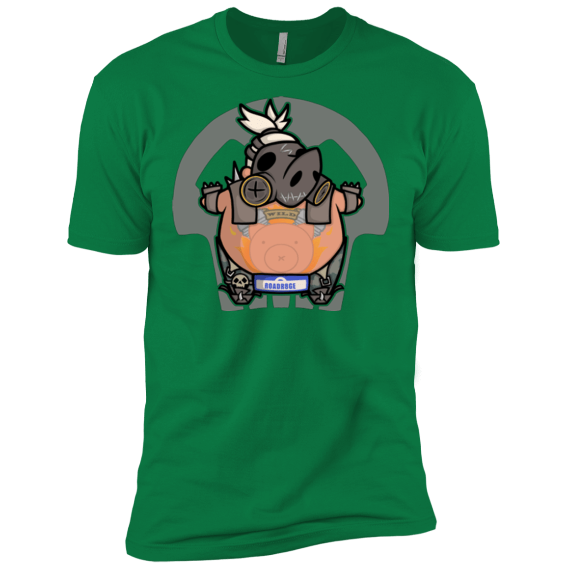 T-Shirts Kelly Green / X-Small Super Cute Hog Men's Premium T-Shirt