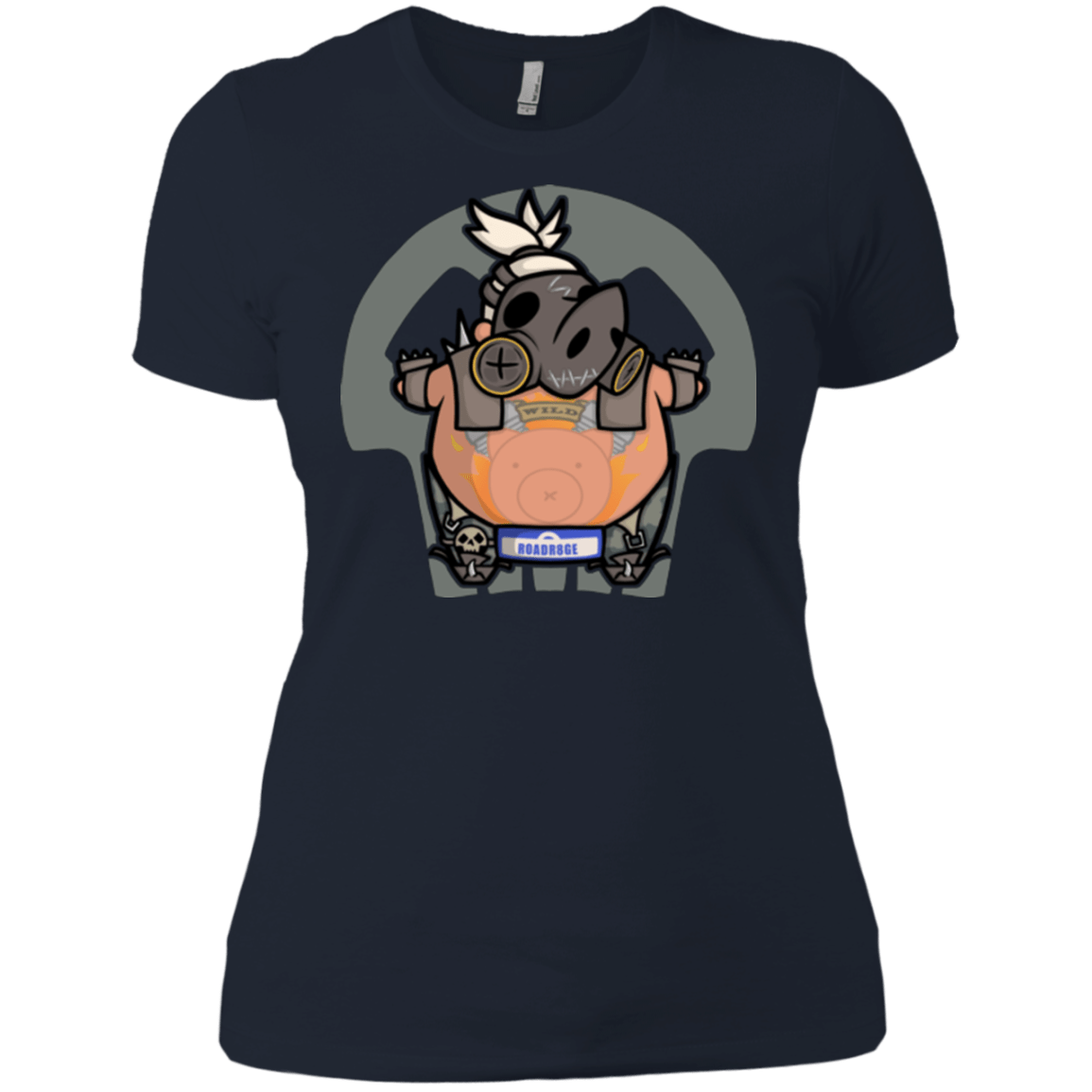 T-Shirts Midnight Navy / X-Small Super Cute Hog Women's Premium T-Shirt