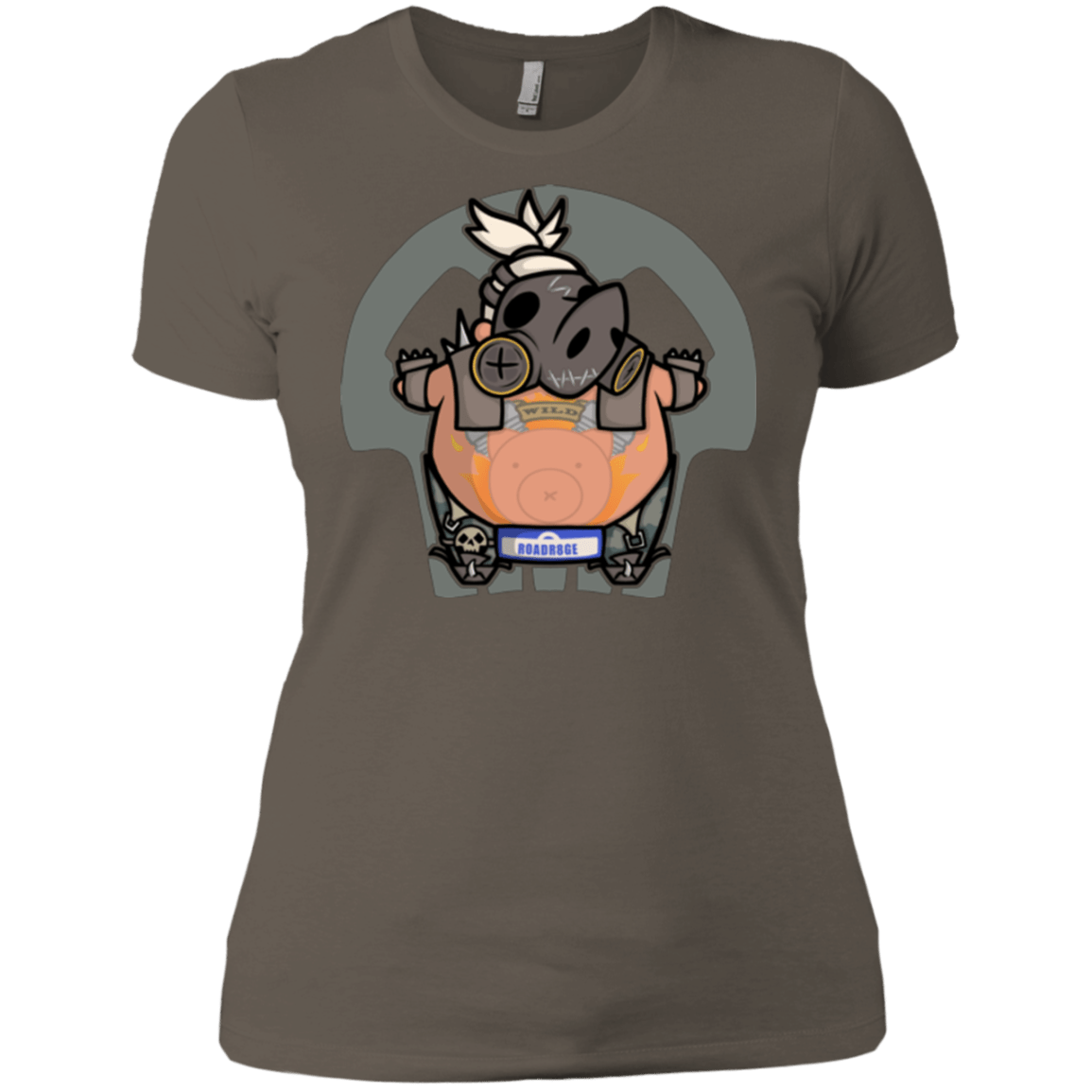 T-Shirts Warm Grey / X-Small Super Cute Hog Women's Premium T-Shirt