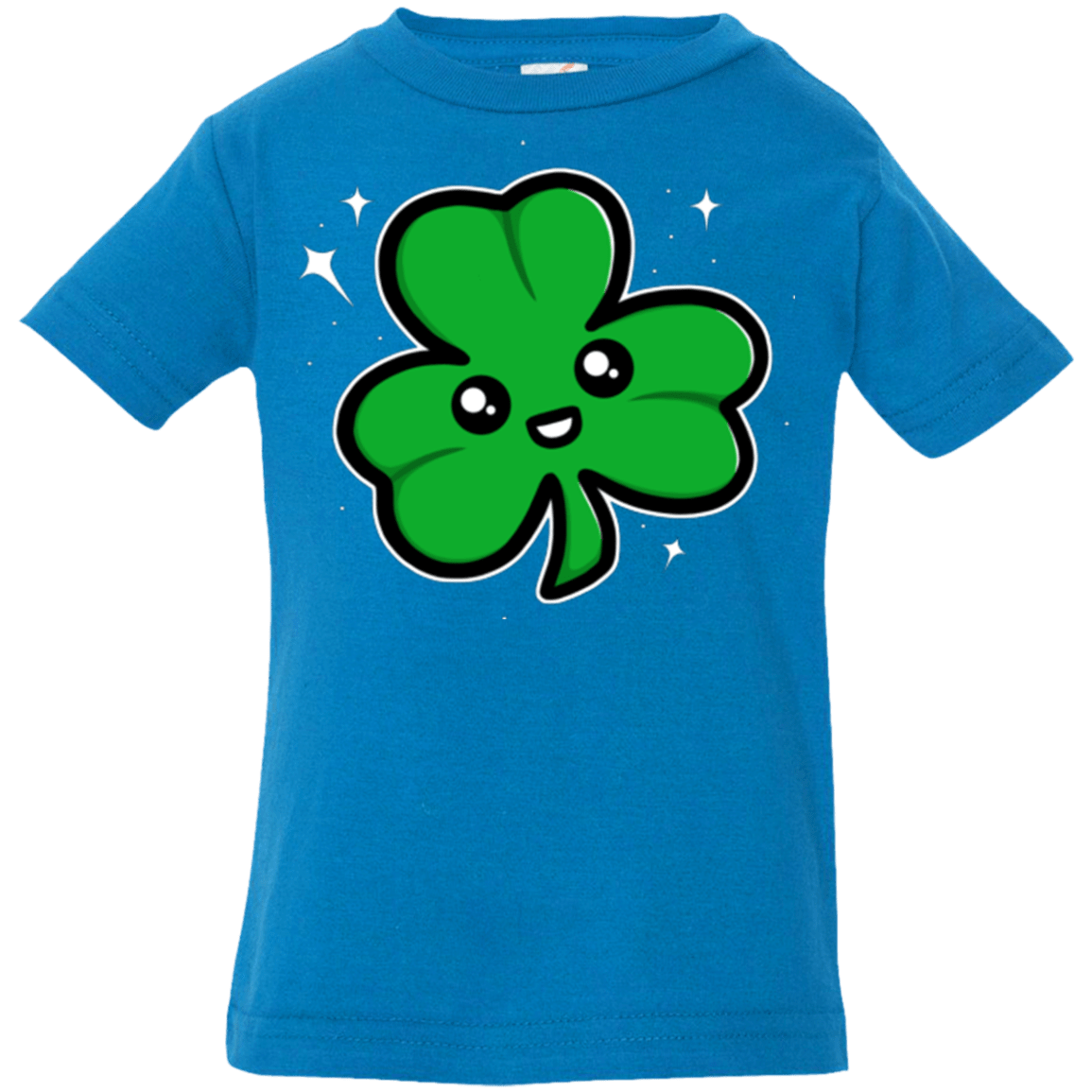 T-Shirts Cobalt / 6 Months Super Cute Shamrock Infant Premium T-Shirt