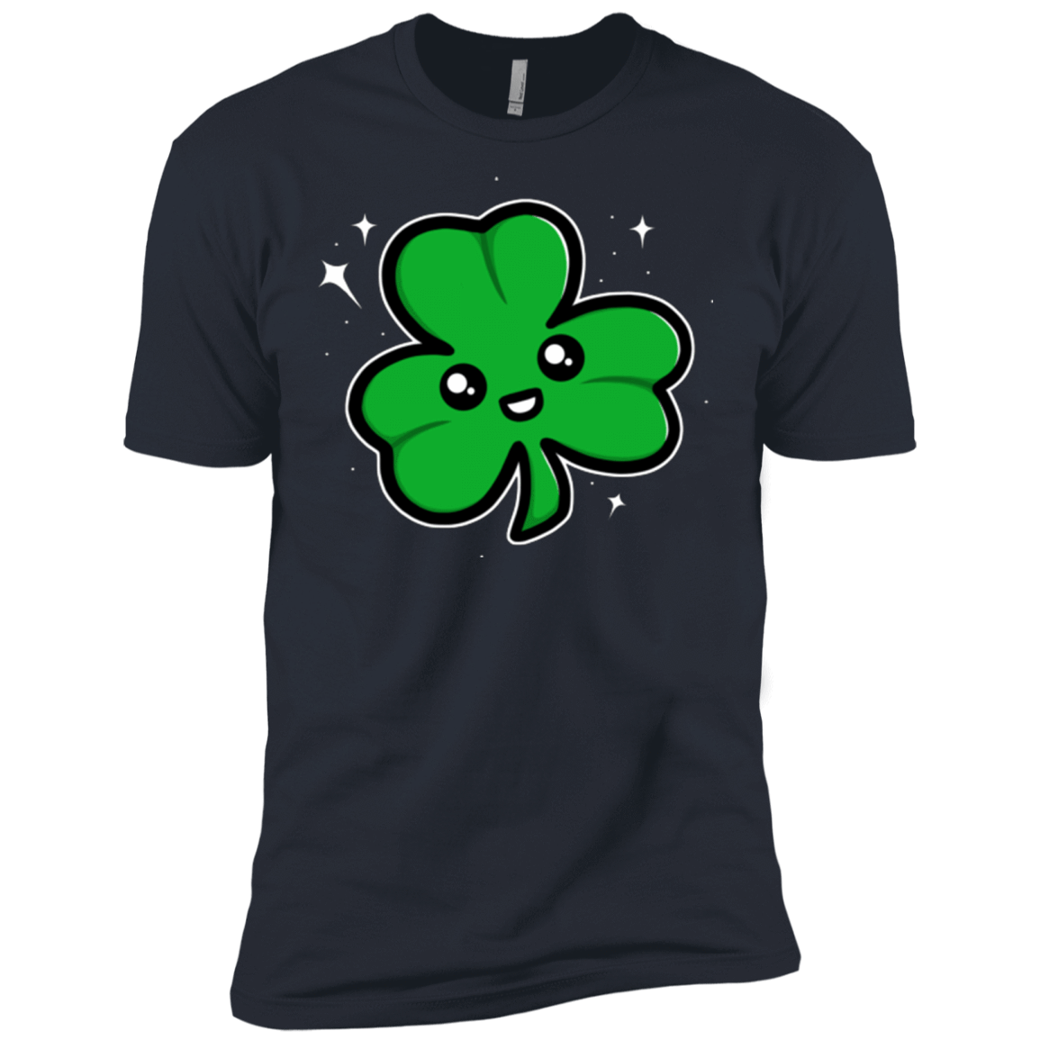 T-Shirts Indigo / X-Small Super Cute Shamrock Men's Premium T-Shirt