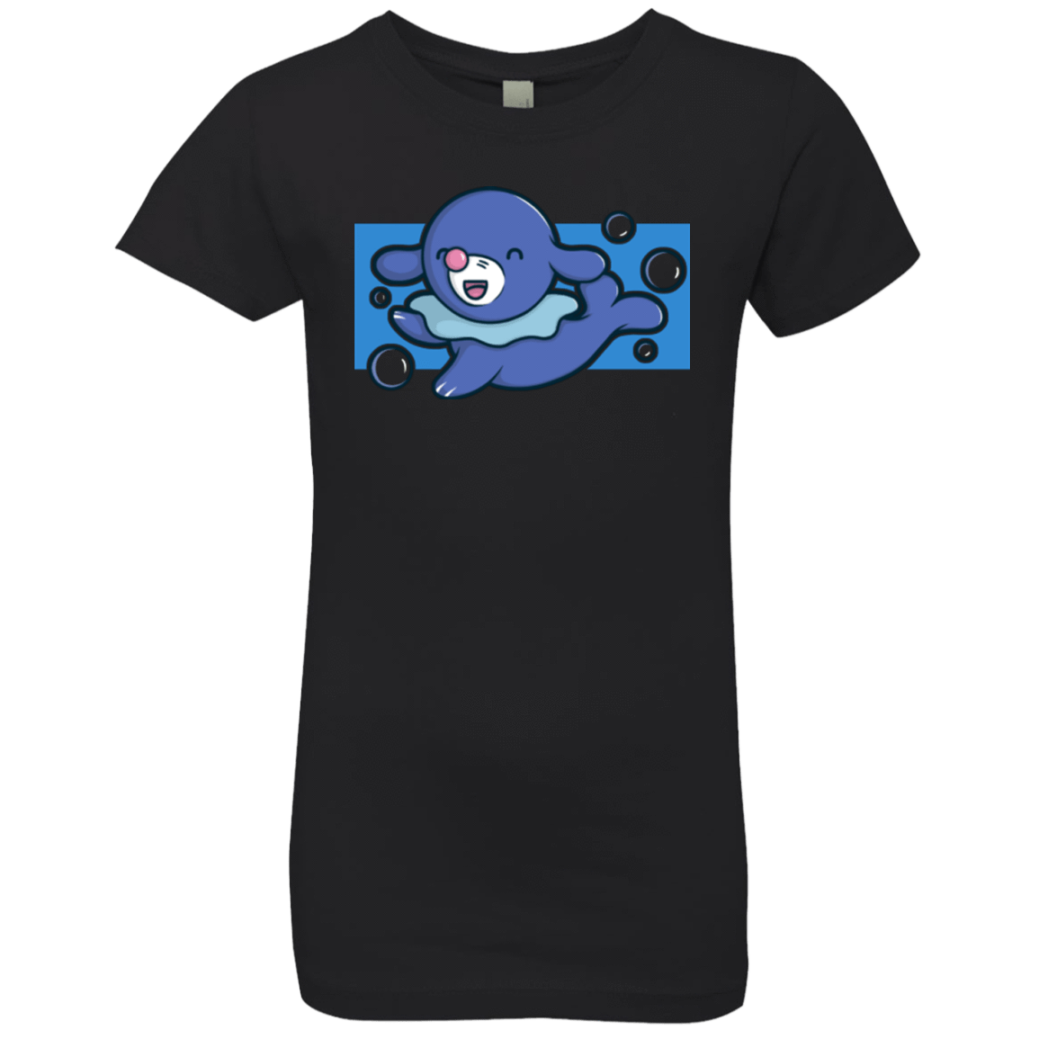 T-Shirts Black / YXS Super Cute Starter Popplio Girls Premium T-Shirt