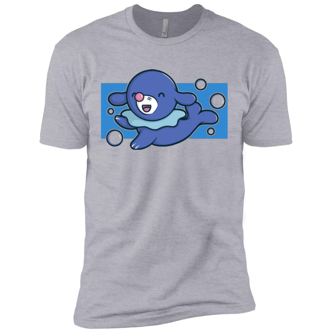 T-Shirts Heather Grey / X-Small Super Cute Starter Popplio Men's Premium T-Shirt