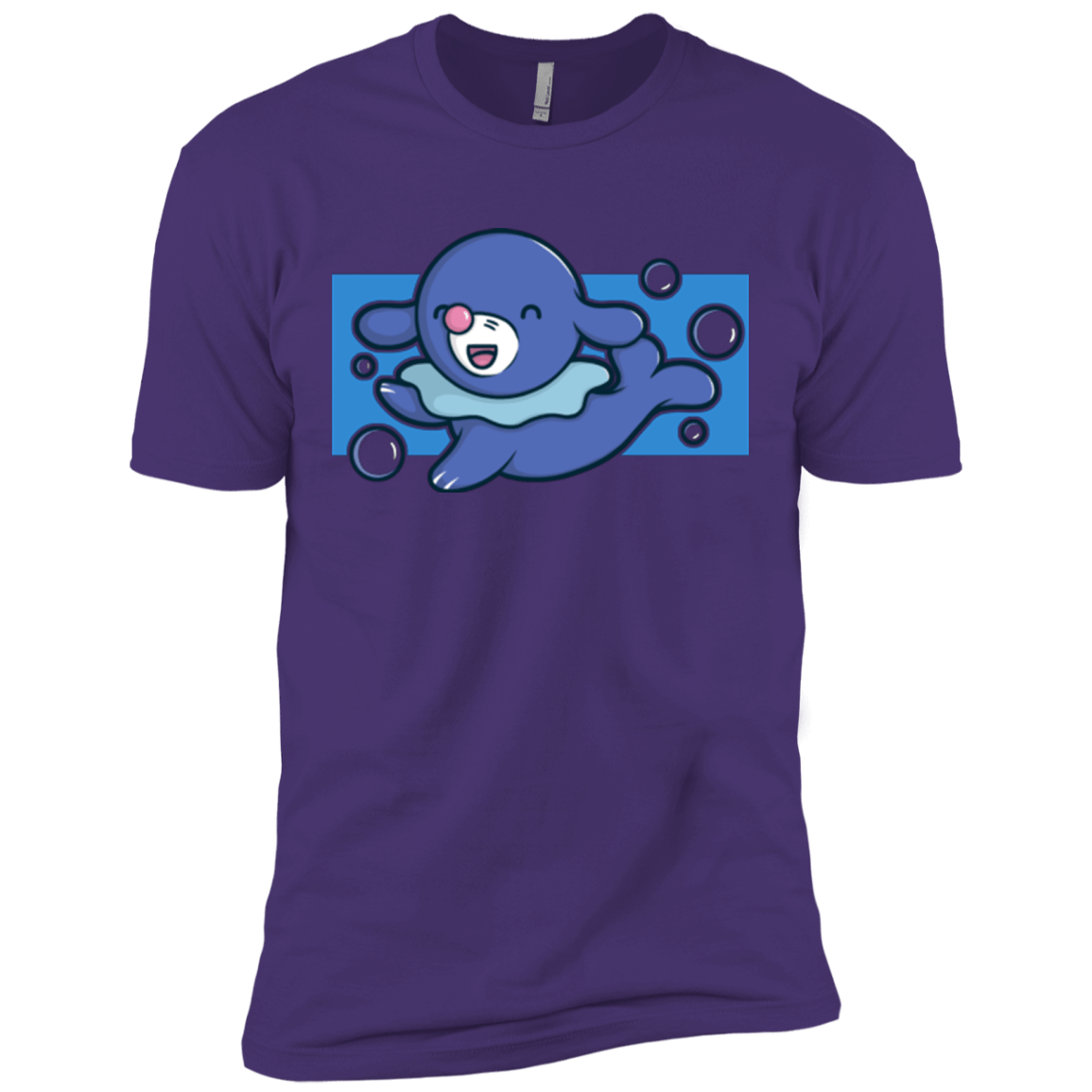 T-Shirts Purple / X-Small Super Cute Starter Popplio Men's Premium T-Shirt