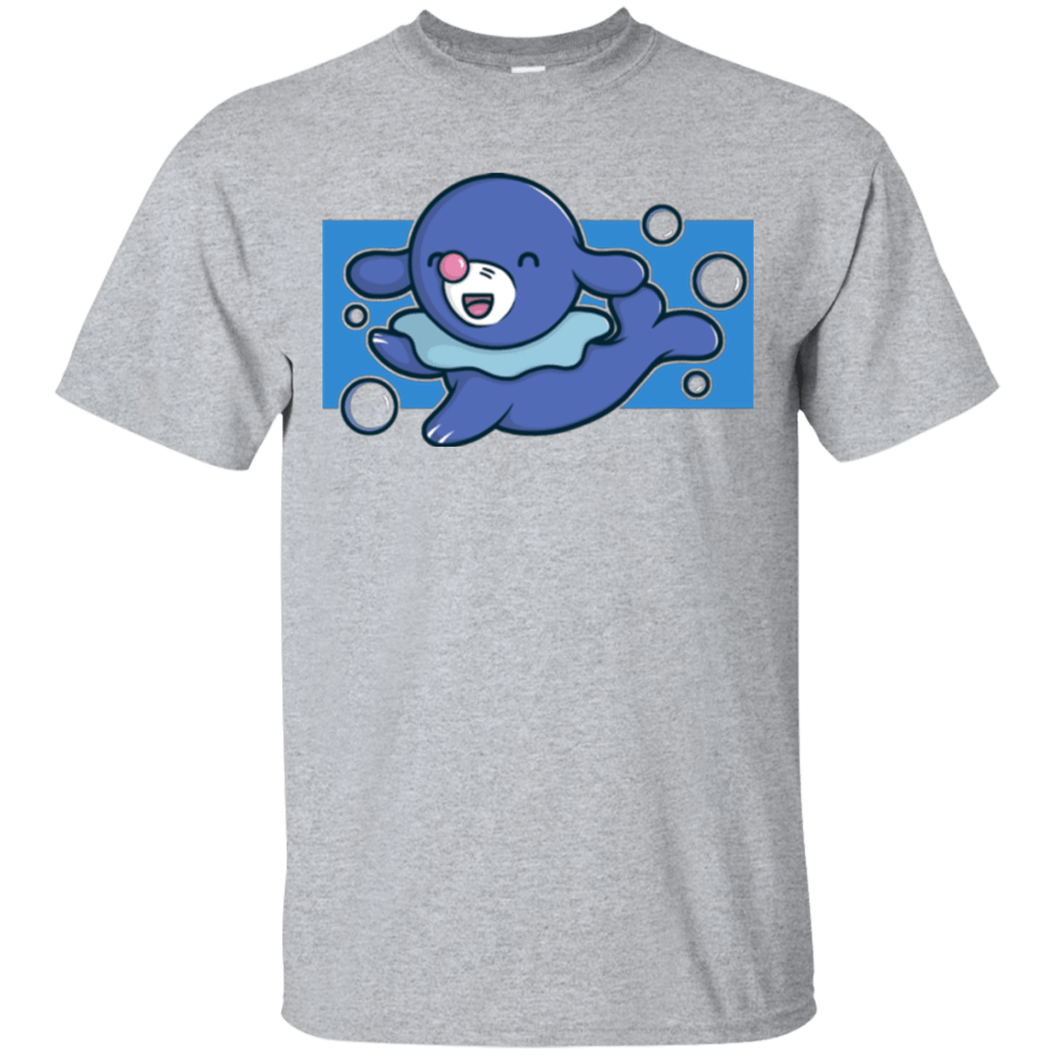 T-Shirts Sport Grey / Small Super Cute Starter Popplio T-Shirt