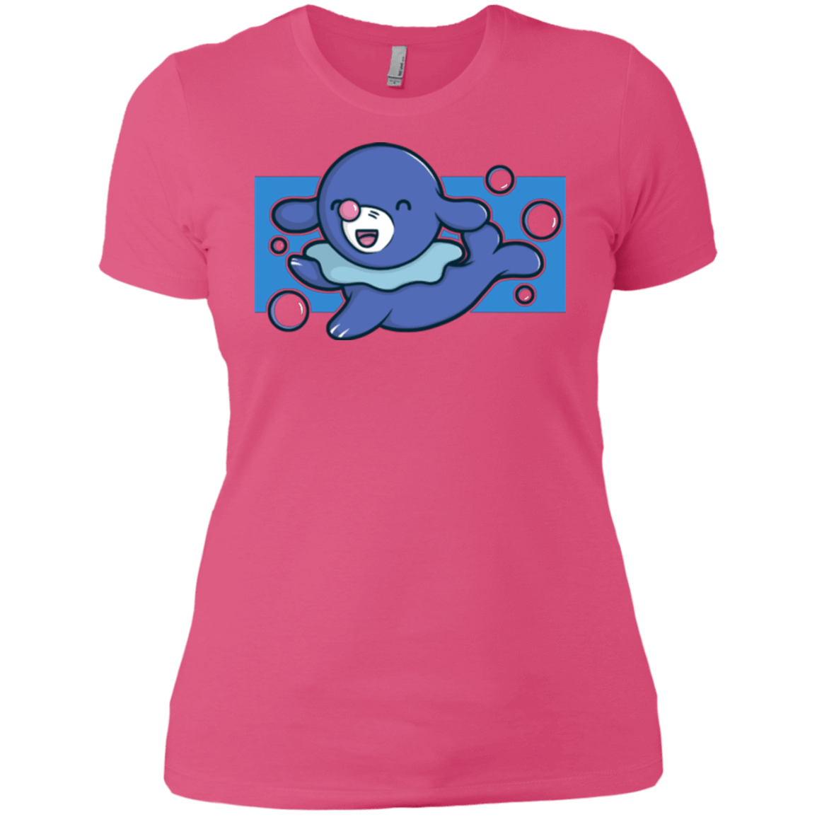 T-Shirts Hot Pink / X-Small Super Cute Starter Popplio Women's Premium T-Shirt