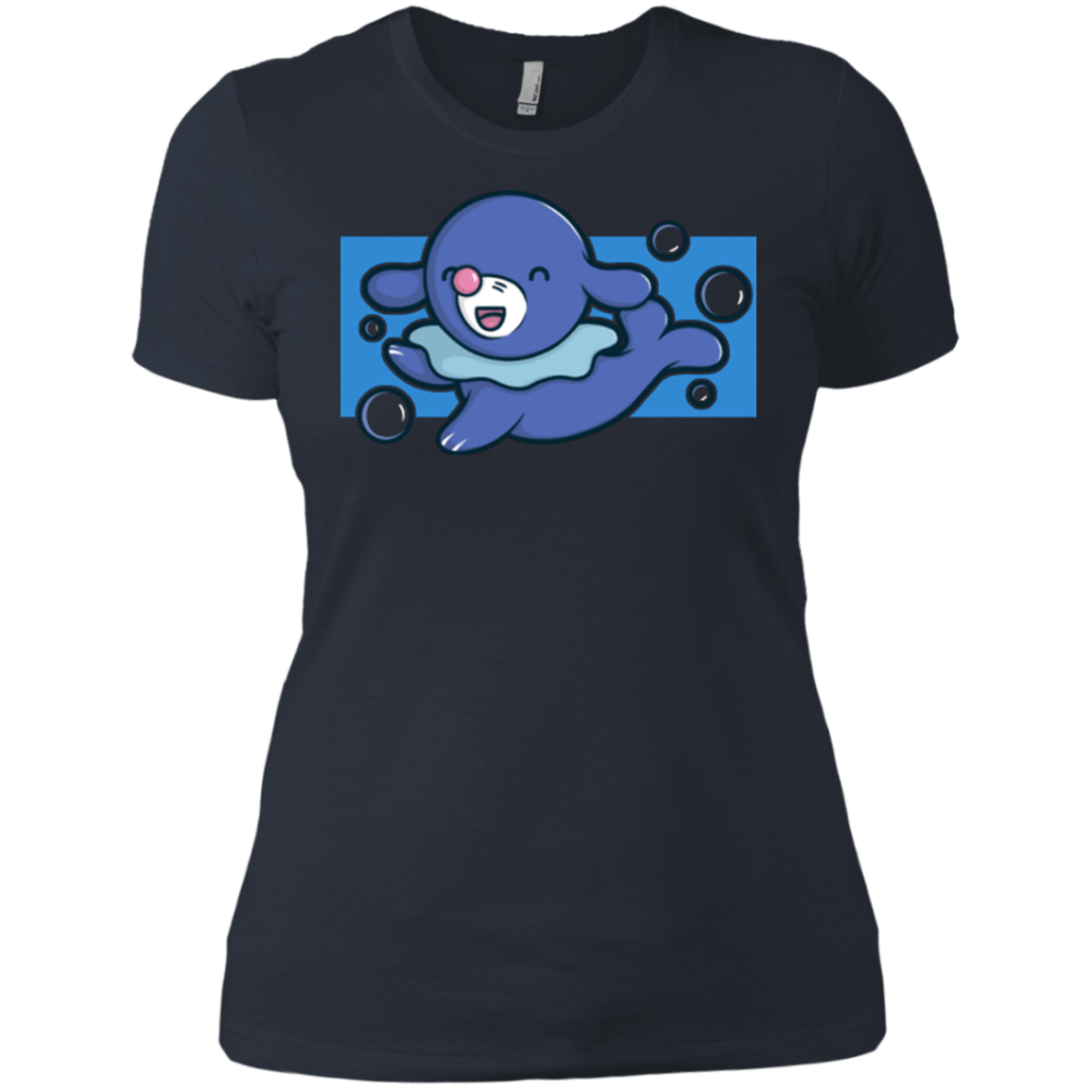 T-Shirts Indigo / X-Small Super Cute Starter Popplio Women's Premium T-Shirt