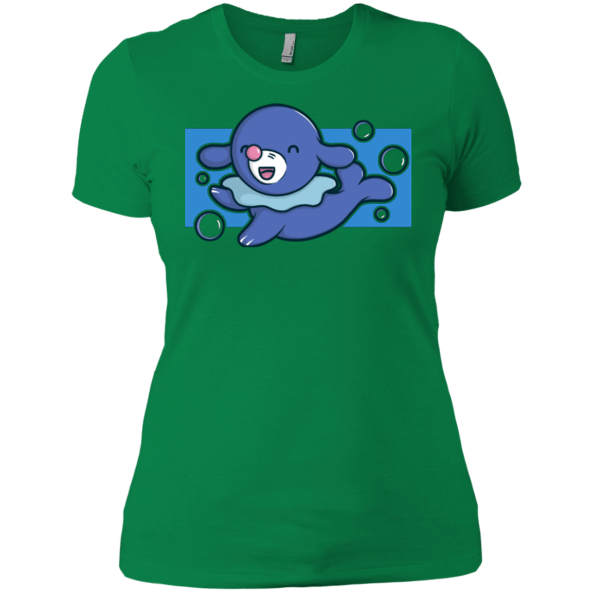 T-Shirts Kelly Green / X-Small Super Cute Starter Popplio Women's Premium T-Shirt
