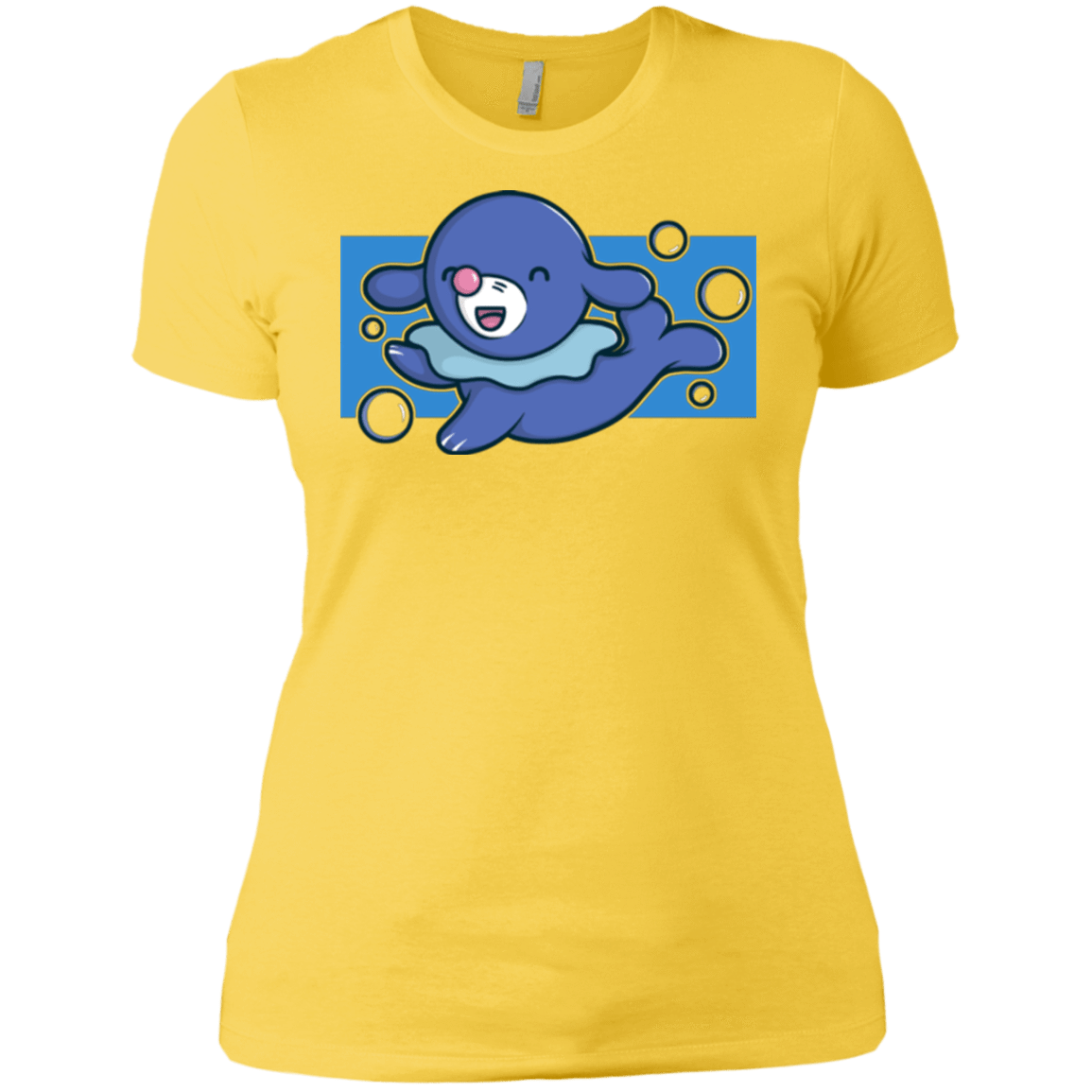 T-Shirts Vibrant Yellow / X-Small Super Cute Starter Popplio Women's Premium T-Shirt