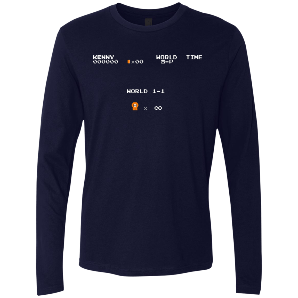T-Shirts Midnight Navy / Small Super Dead Bros Men's Premium Long Sleeve