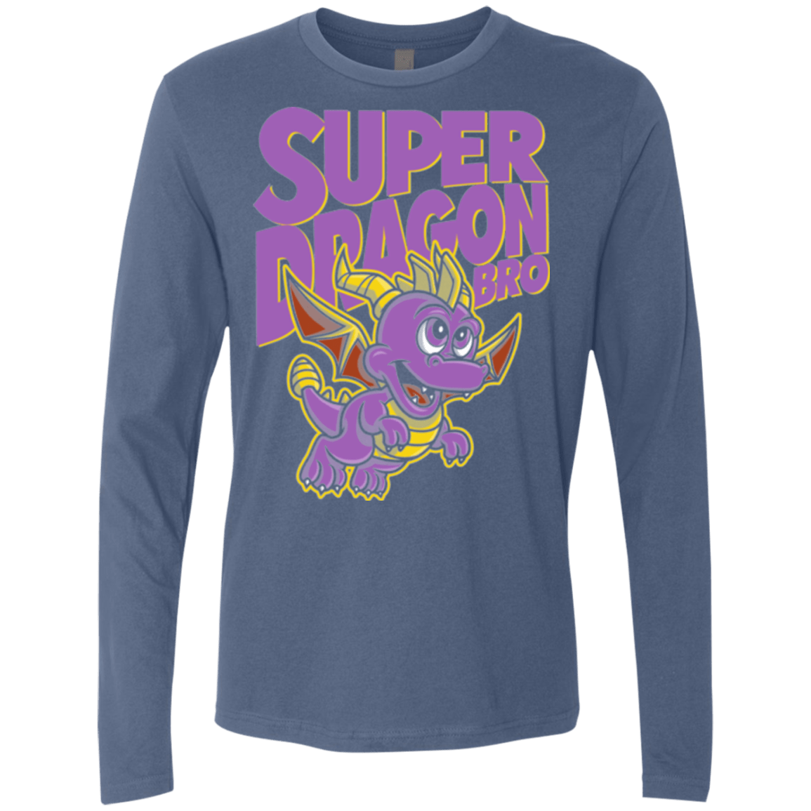Super Dragon Bros Men's Premium Long Sleeve