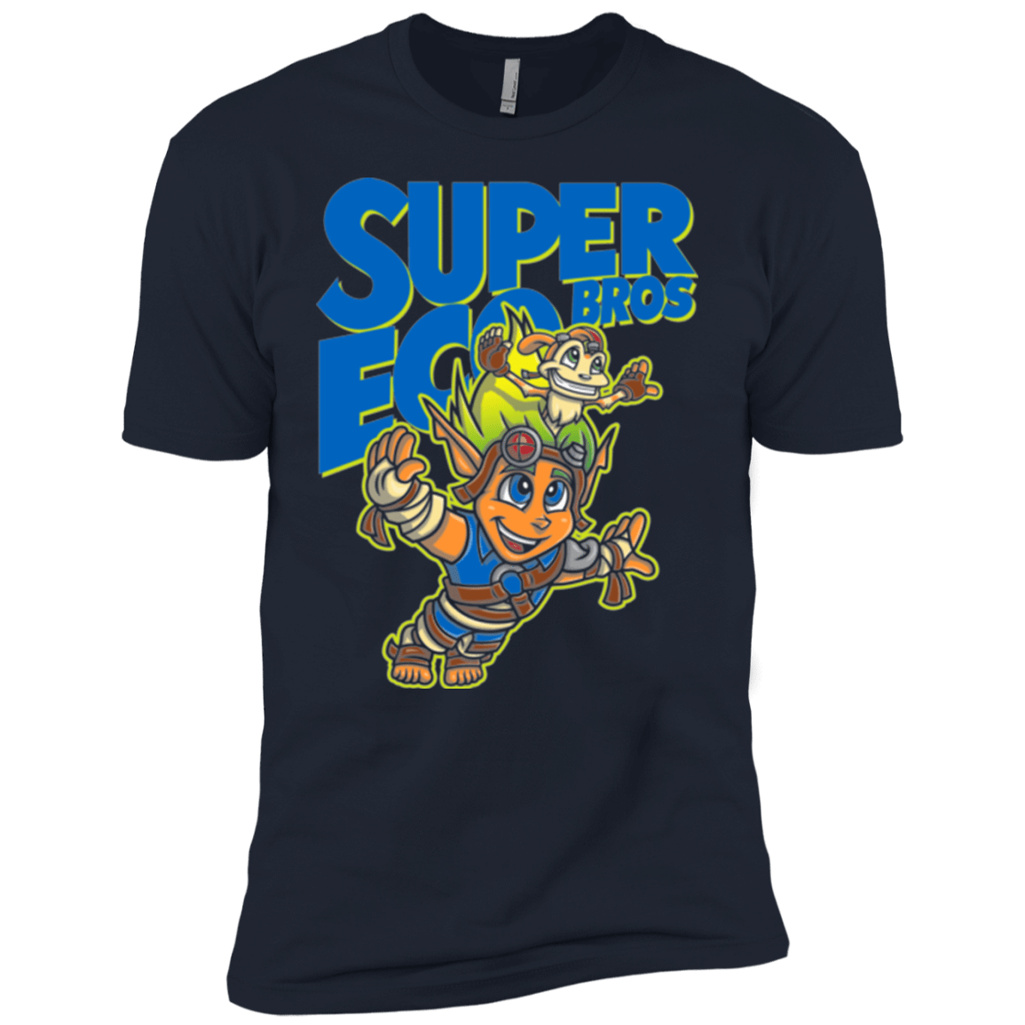 T-Shirts Midnight Navy / YXS Super Eco Bros Boys Premium T-Shirt