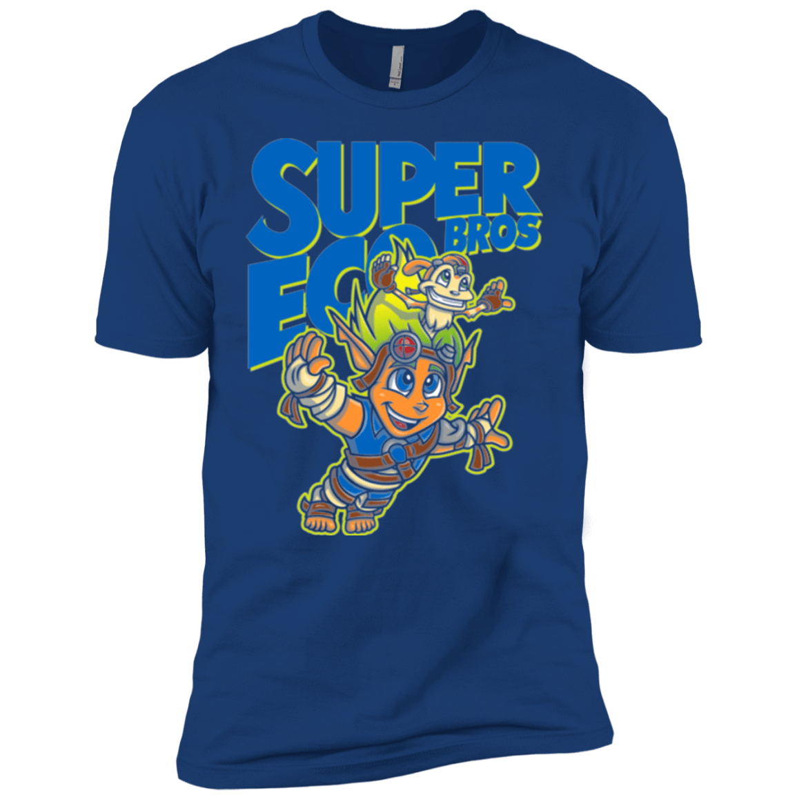 T-Shirts Royal / YXS Super Eco Bros Boys Premium T-Shirt