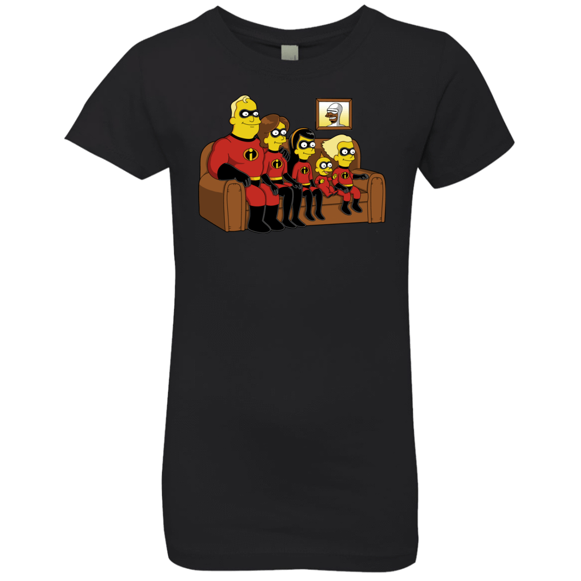 T-Shirts Black / YXS Super Family Girls Premium T-Shirt