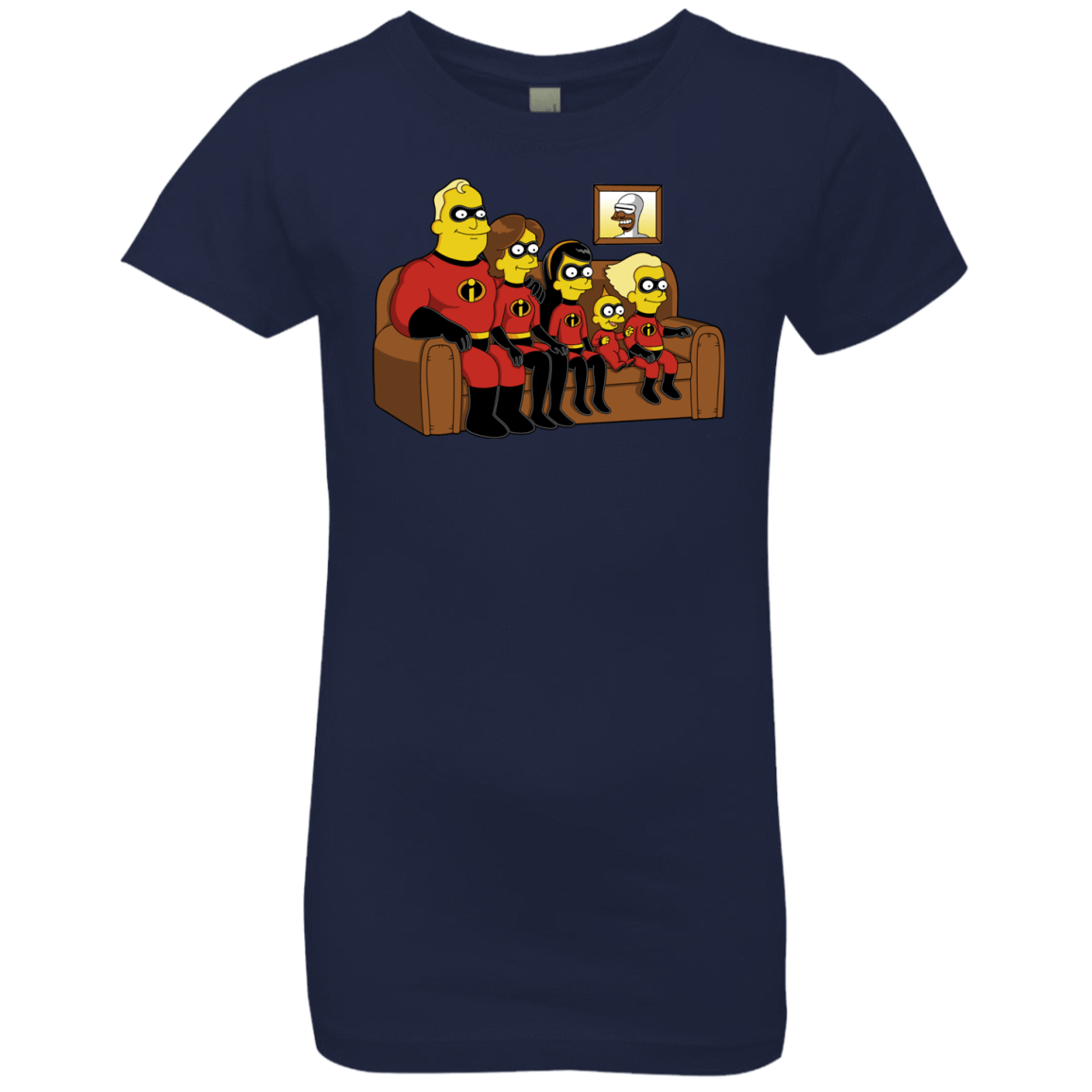 T-Shirts Midnight Navy / YXS Super Family Girls Premium T-Shirt