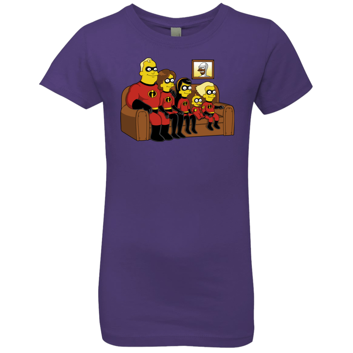 T-Shirts Purple Rush / YXS Super Family Girls Premium T-Shirt
