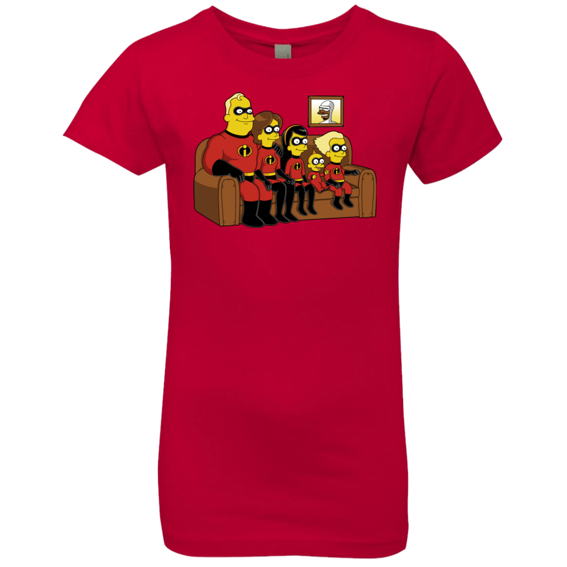 T-Shirts Red / YXS Super Family Girls Premium T-Shirt