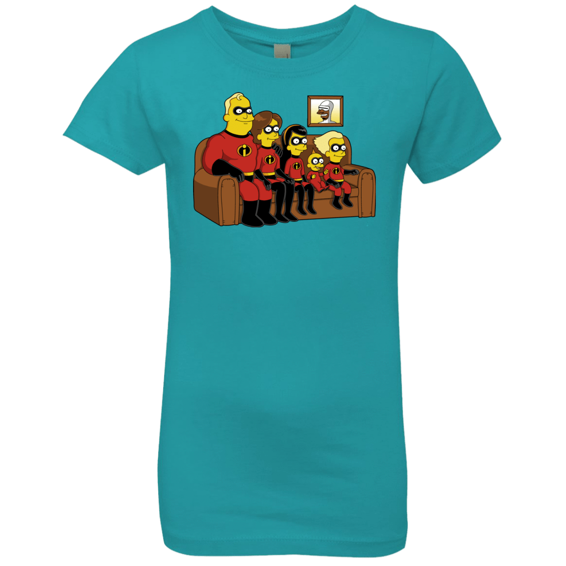 T-Shirts Tahiti Blue / YXS Super Family Girls Premium T-Shirt