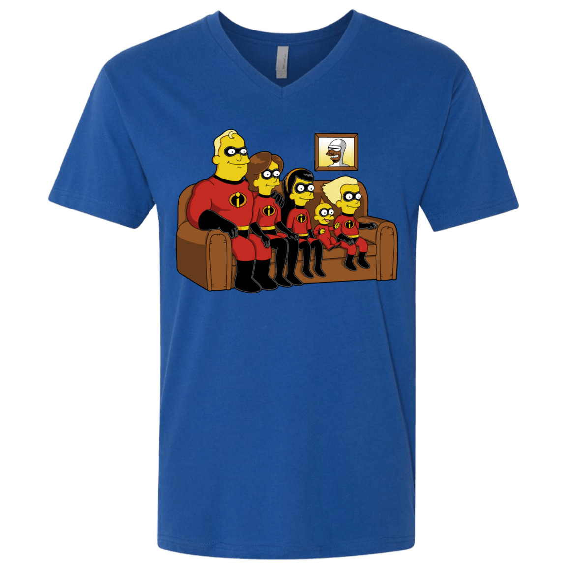 T-Shirts Royal / X-Small Super Family Men's Premium V-Neck