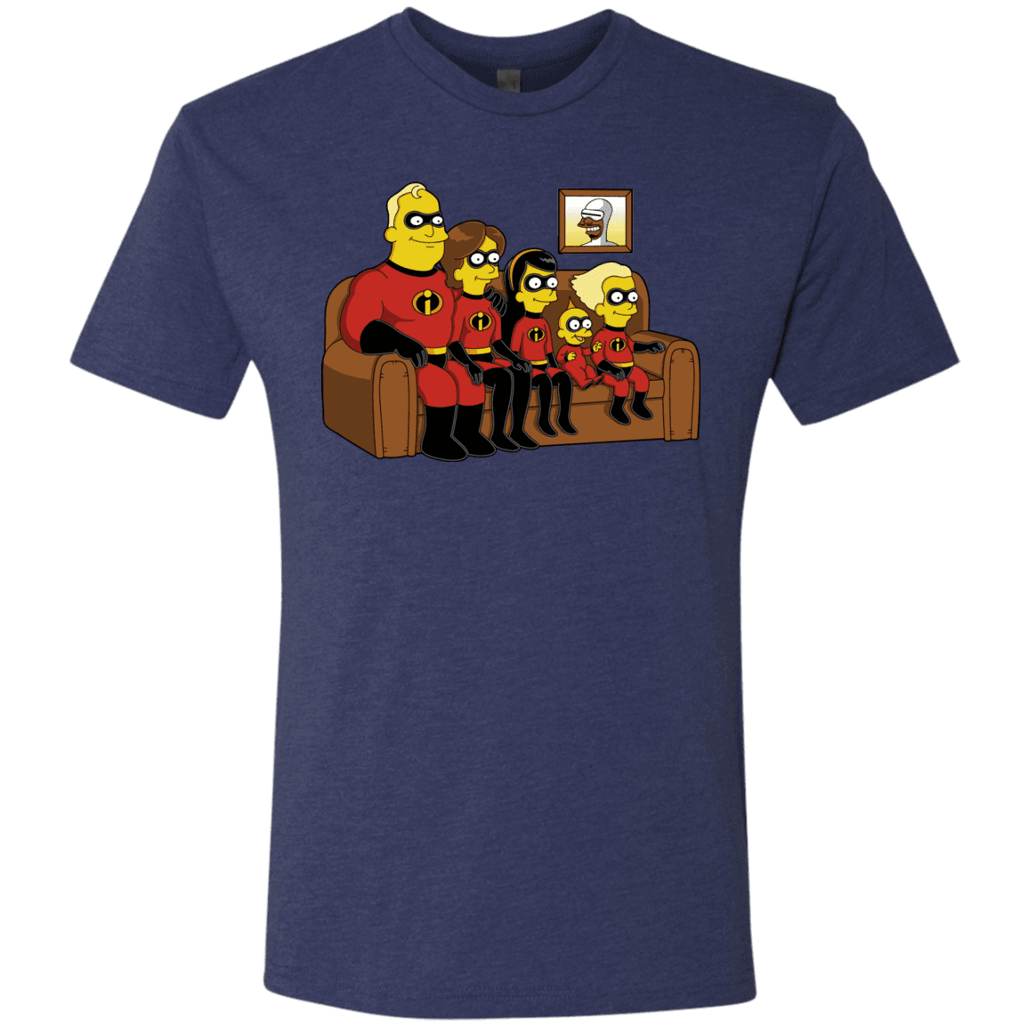T-Shirts Vintage Navy / S Super Family Men's Triblend T-Shirt
