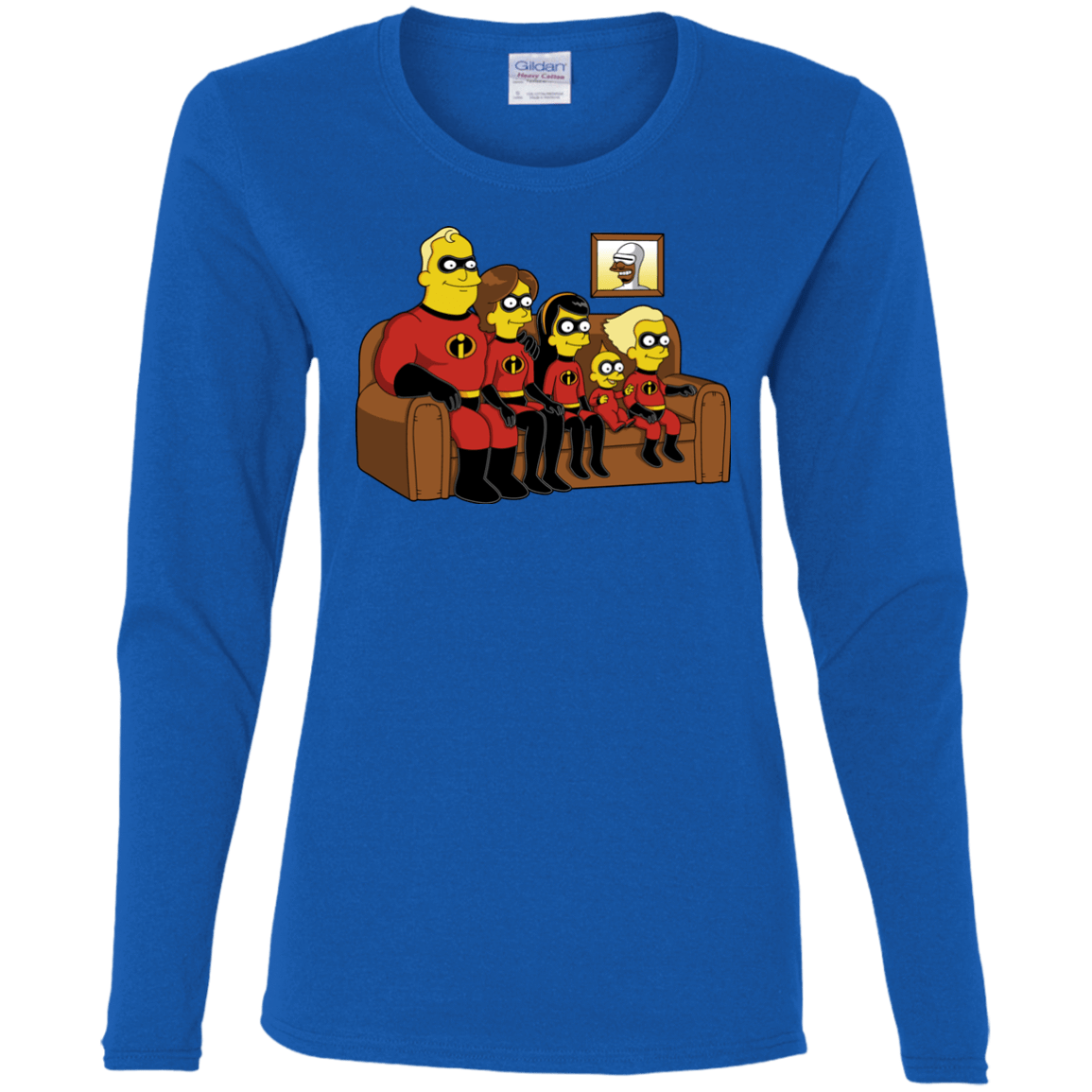 T-Shirts Royal / S Super Family Women's Long Sleeve T-Shirt