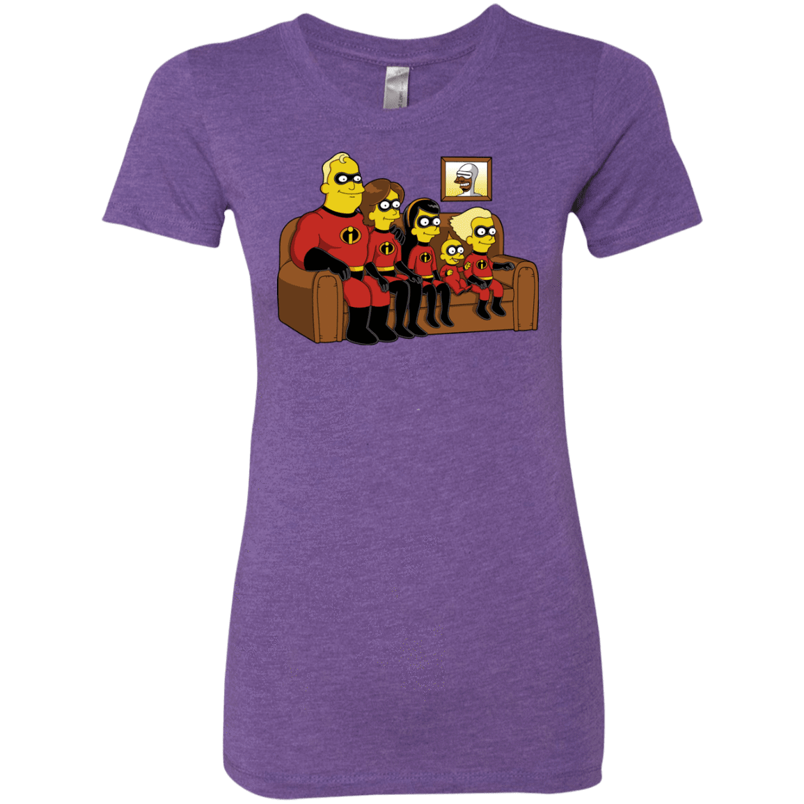 T-Shirts Purple Rush / S Super Family Women's Triblend T-Shirt