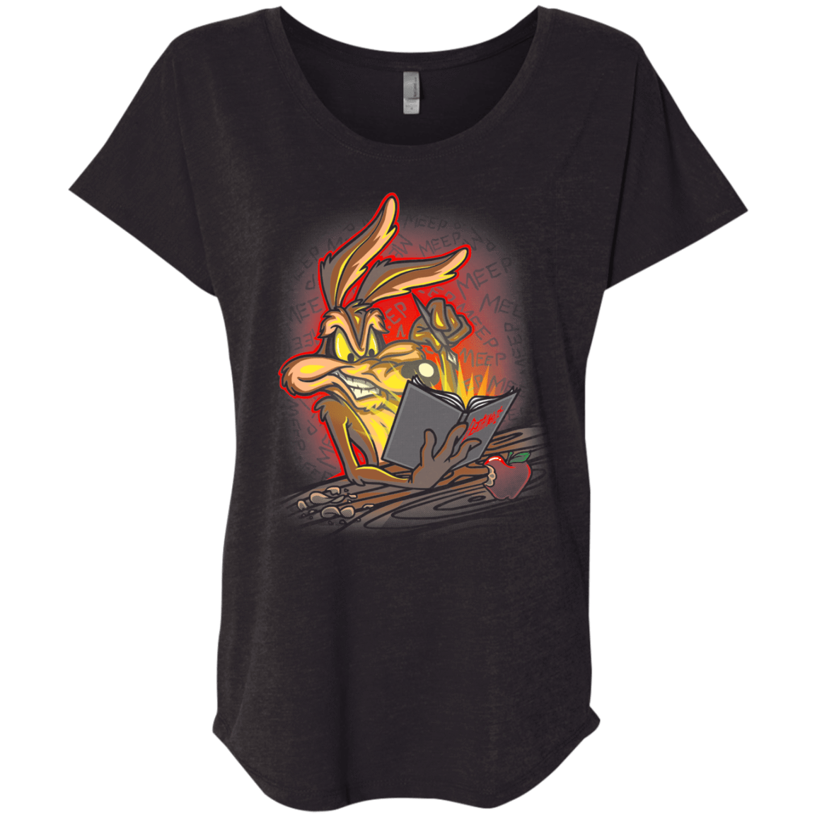 T-Shirts Vintage Black / X-Small SUPER GENIUS Triblend Dolman Sleeve