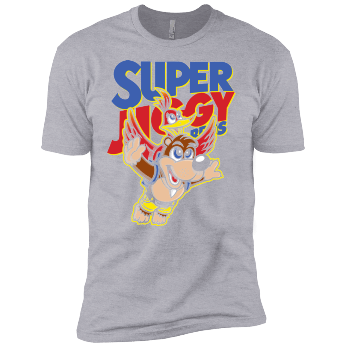T-Shirts Heather Grey / YXS Super Jiggy Bros Boys Premium T-Shirt
