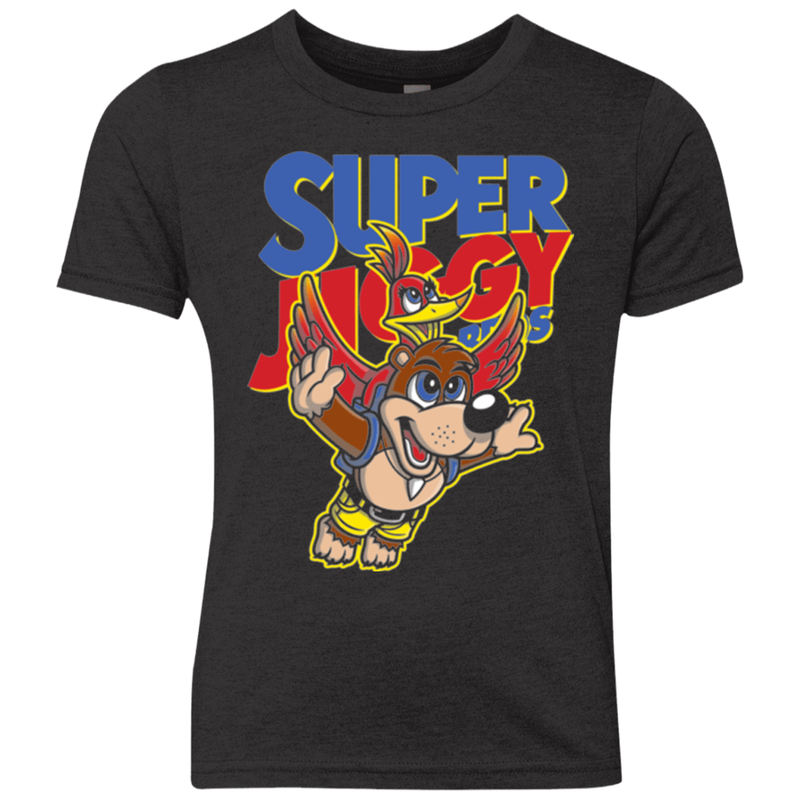T-Shirts Vintage Black / YXS Super Jiggy Bros Youth Triblend T-Shirt