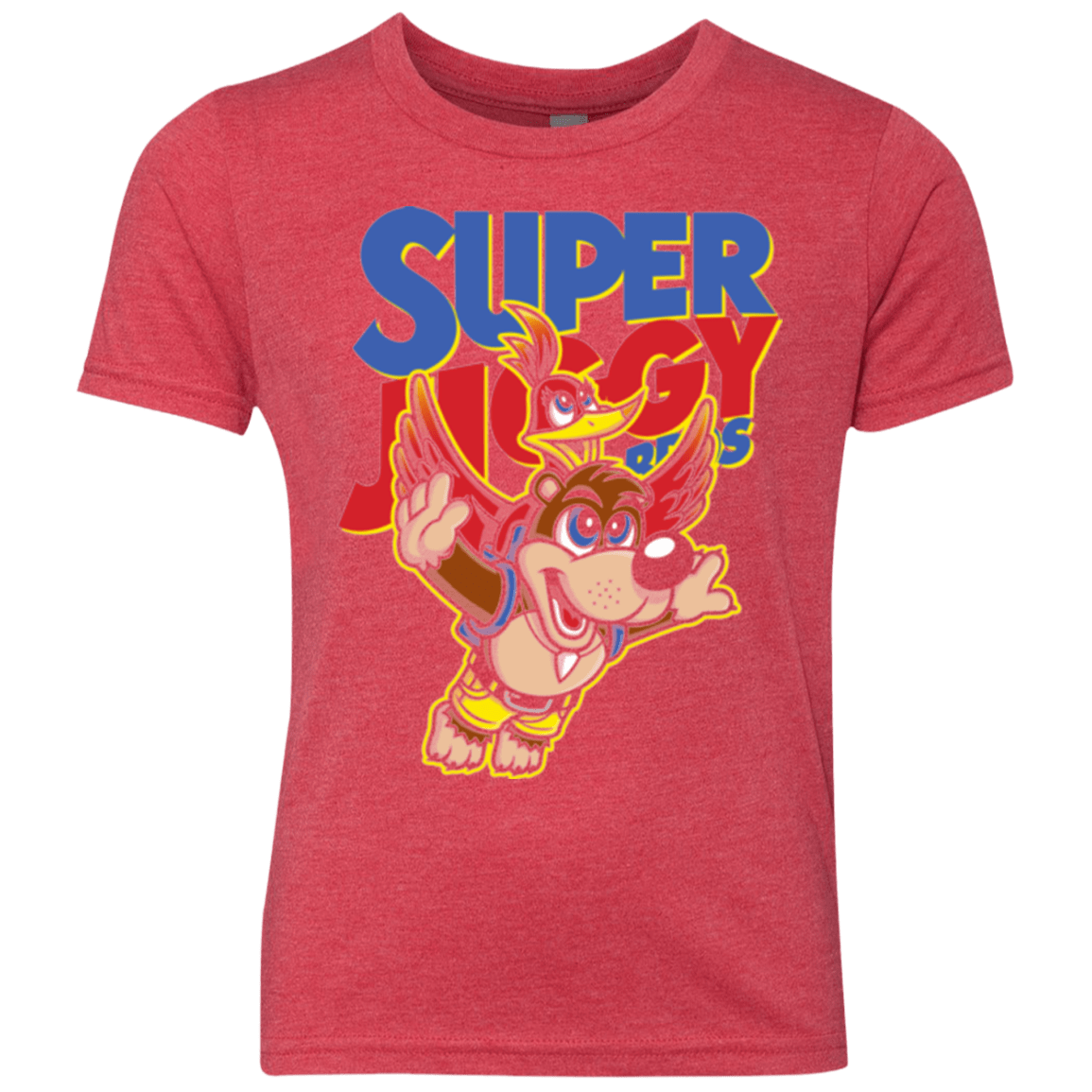 T-Shirts Vintage Red / YXS Super Jiggy Bros Youth Triblend T-Shirt