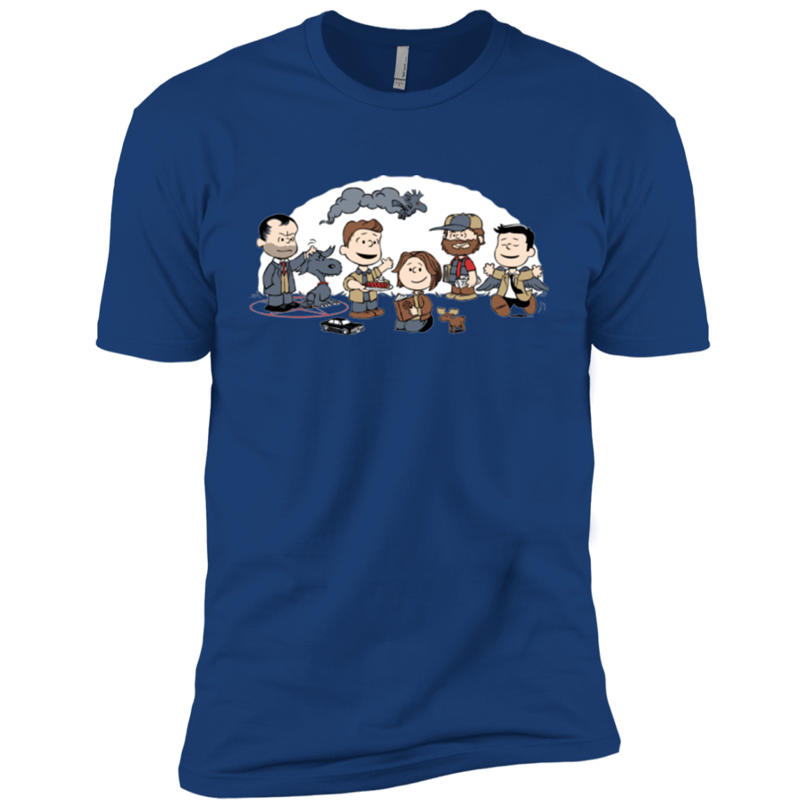 T-Shirts Royal / YXS Super Nutural Boys Premium T-Shirt