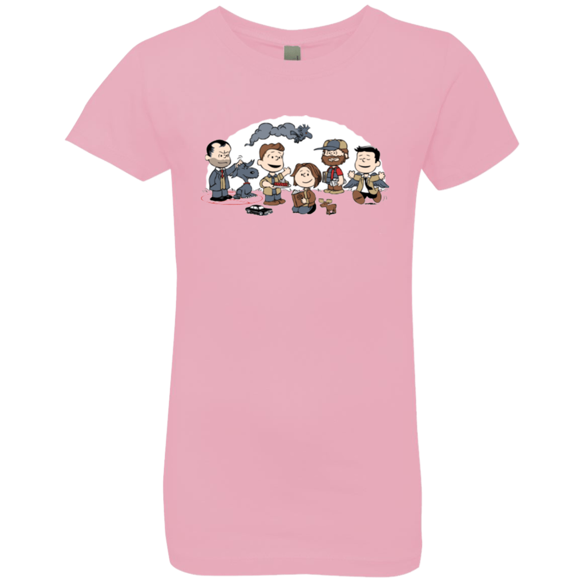 T-Shirts Light Pink / YXS Super Nutural Girls Premium T-Shirt