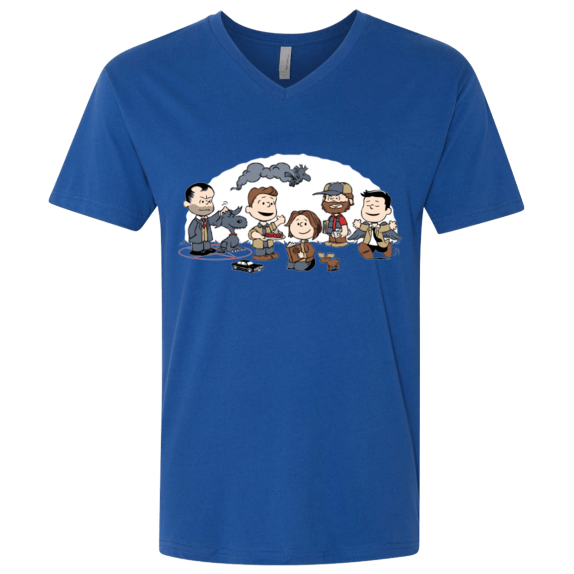 T-Shirts Royal / X-Small Super Nutural Men's Premium V-Neck