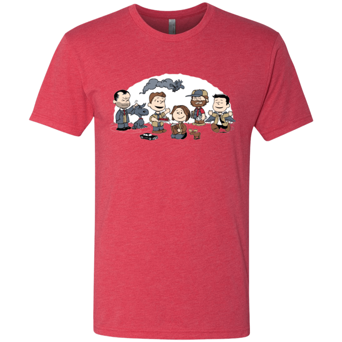 T-Shirts Vintage Red / Small Super Nutural Men's Triblend T-Shirt