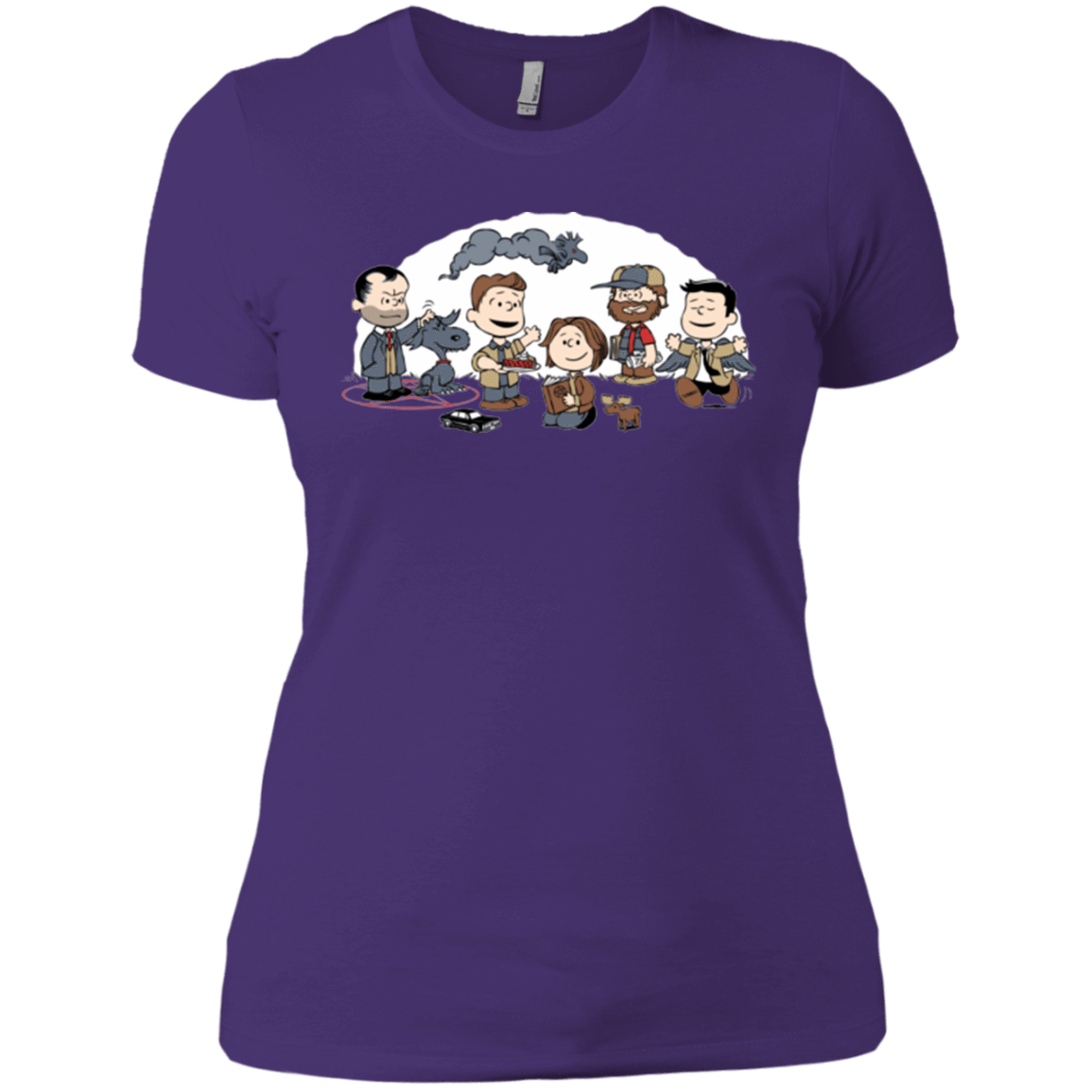 T-Shirts Purple / X-Small Super Nutural Women's Premium T-Shirt