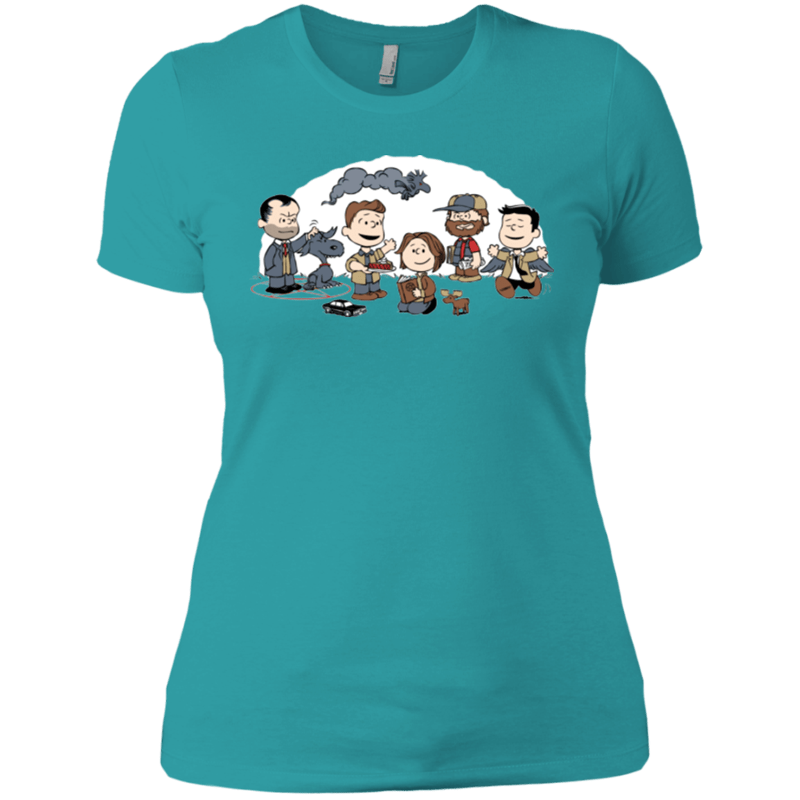 T-Shirts Tahiti Blue / X-Small Super Nutural Women's Premium T-Shirt