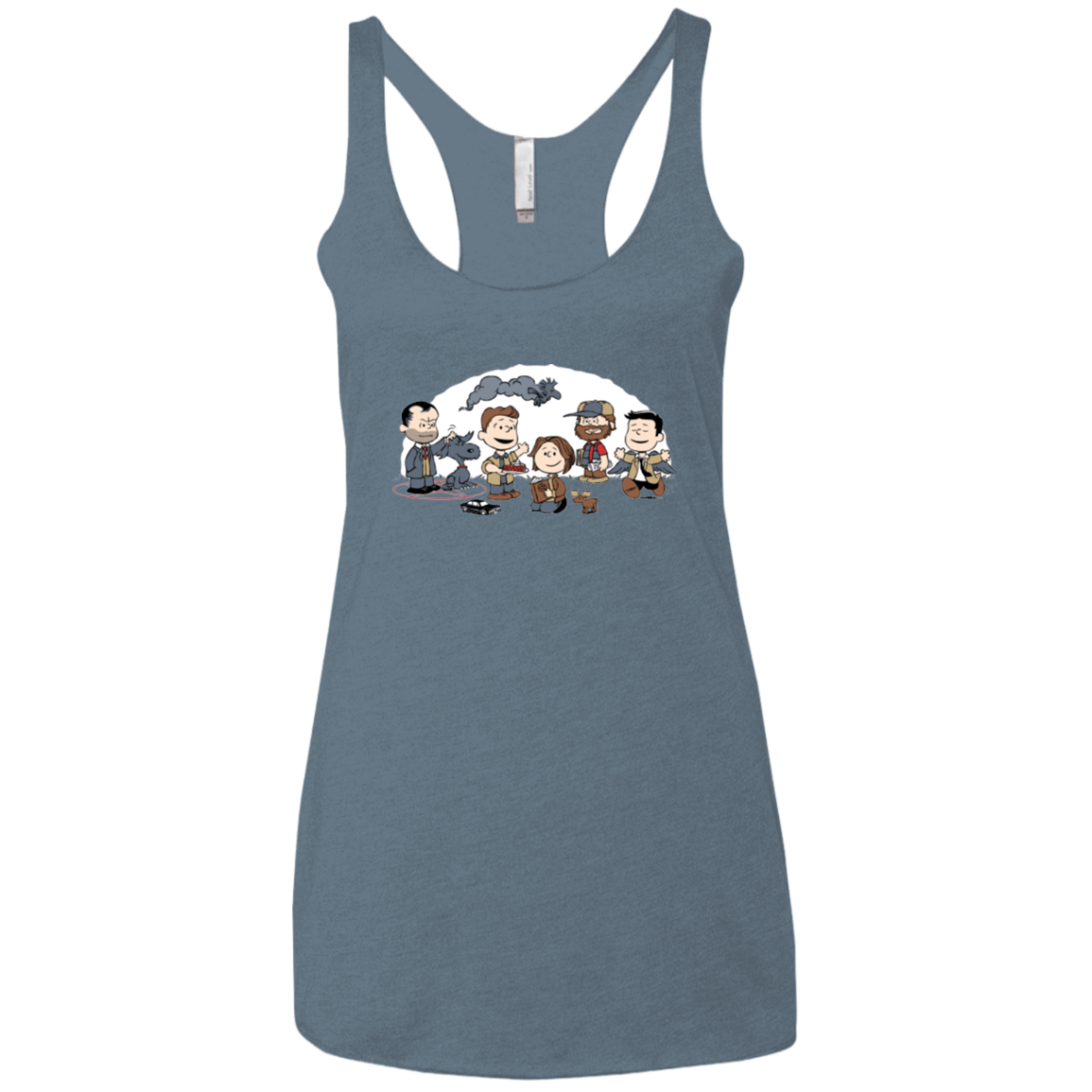 T-Shirts Indigo / X-Small Super Nutural Women's Triblend Racerback Tank