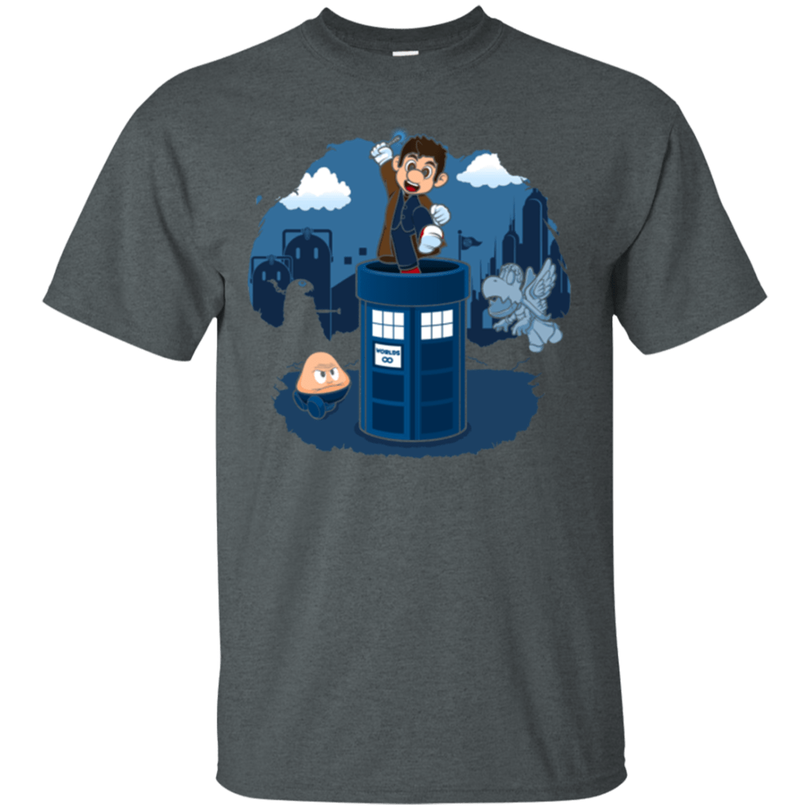 T-Shirts Dark Heather / Small Super Pipelord T-Shirt