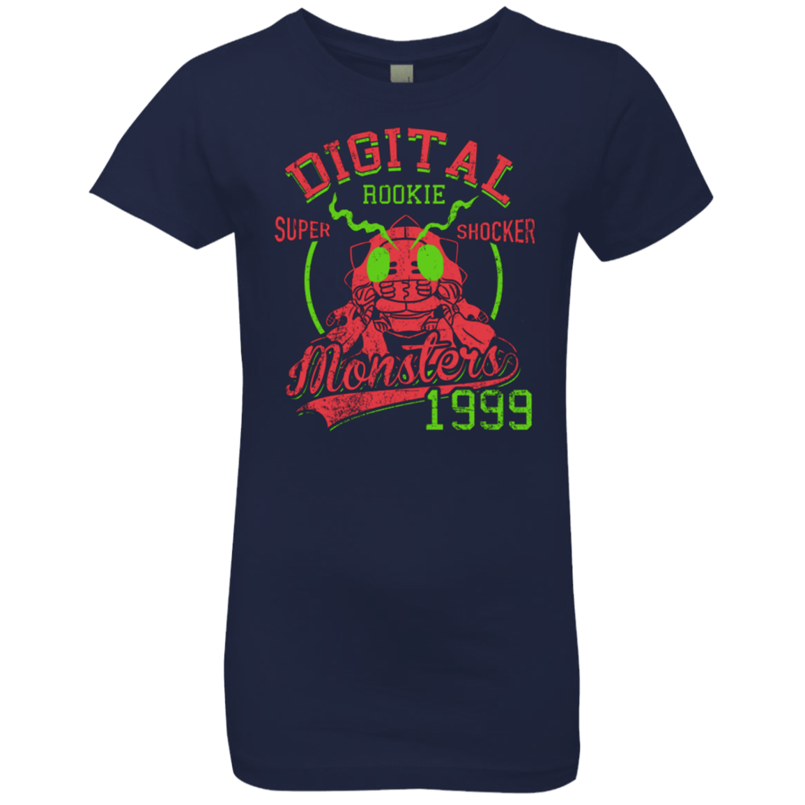 T-Shirts Midnight Navy / YXS Super Shocker Girls Premium T-Shirt