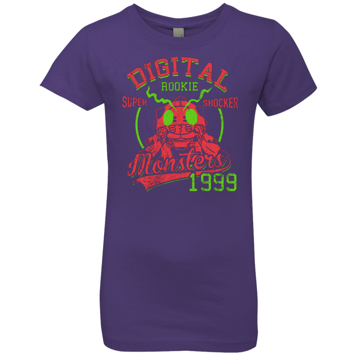T-Shirts Purple Rush / YXS Super Shocker Girls Premium T-Shirt