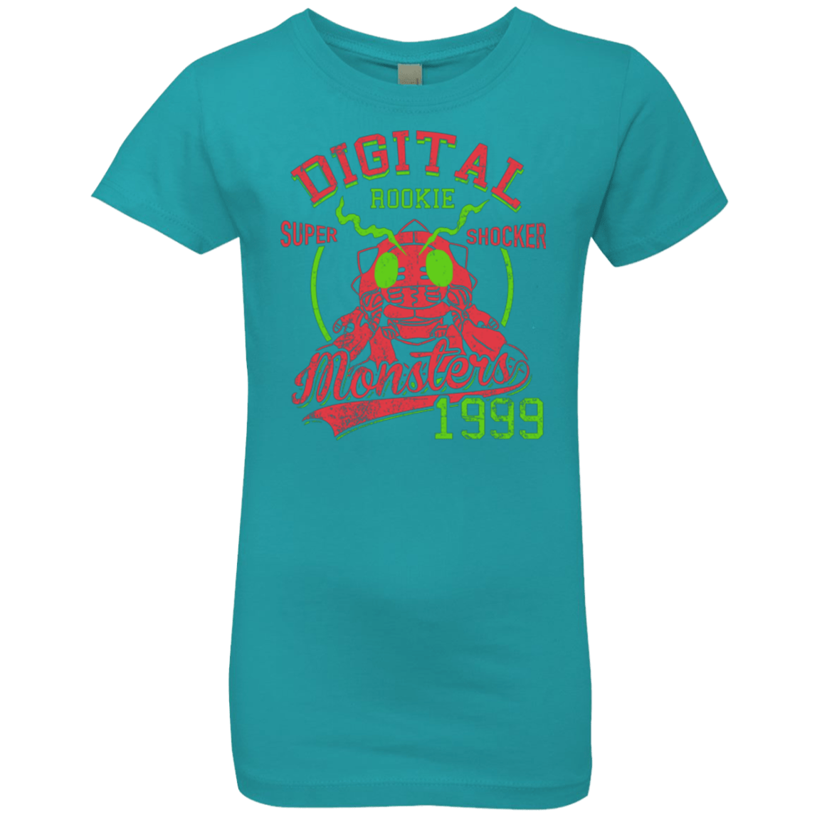 T-Shirts Tahiti Blue / YXS Super Shocker Girls Premium T-Shirt