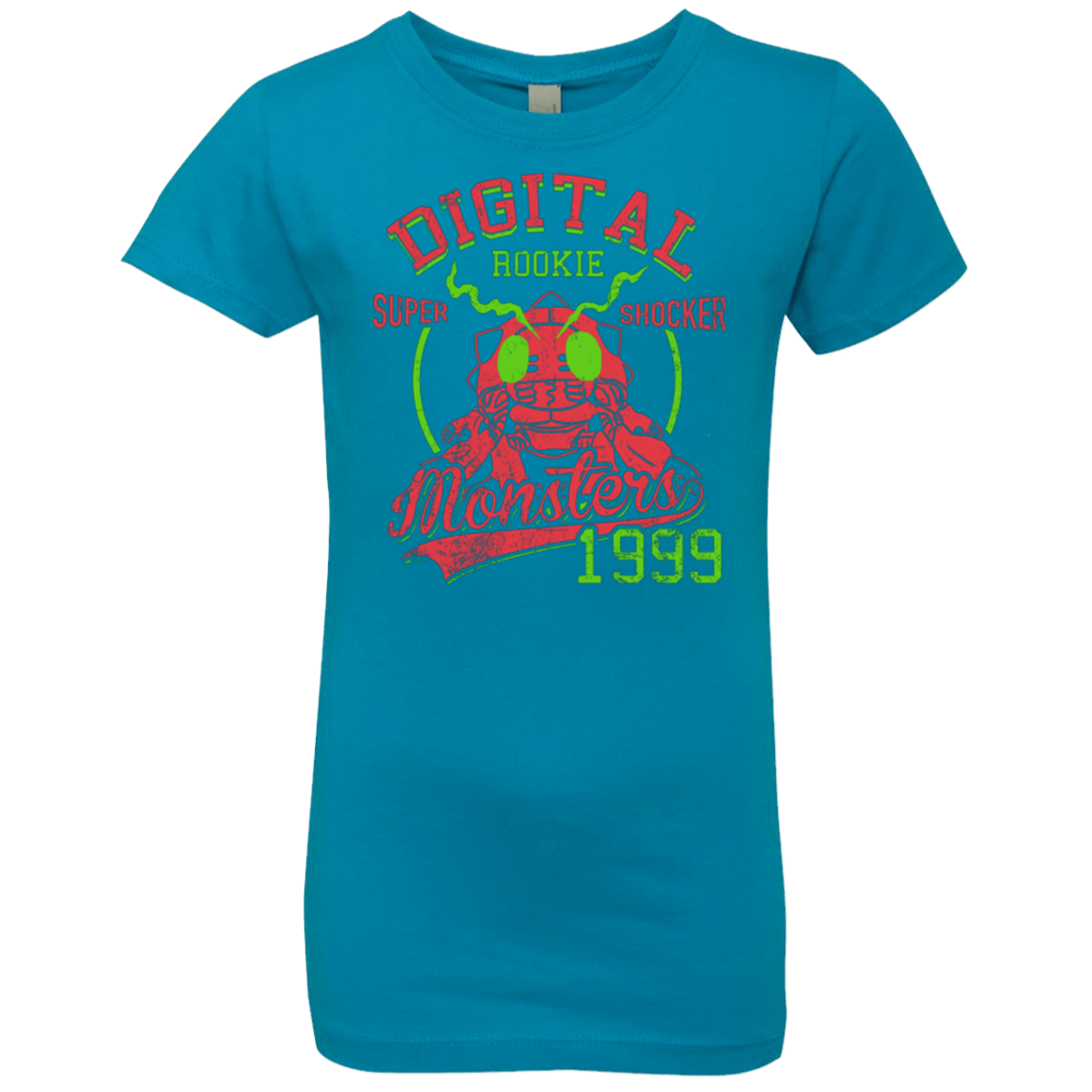 T-Shirts Turquoise / YXS Super Shocker Girls Premium T-Shirt