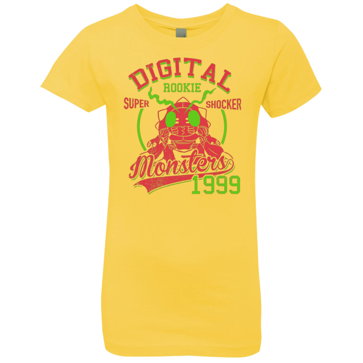 T-Shirts Vibrant Yellow / YXS Super Shocker Girls Premium T-Shirt