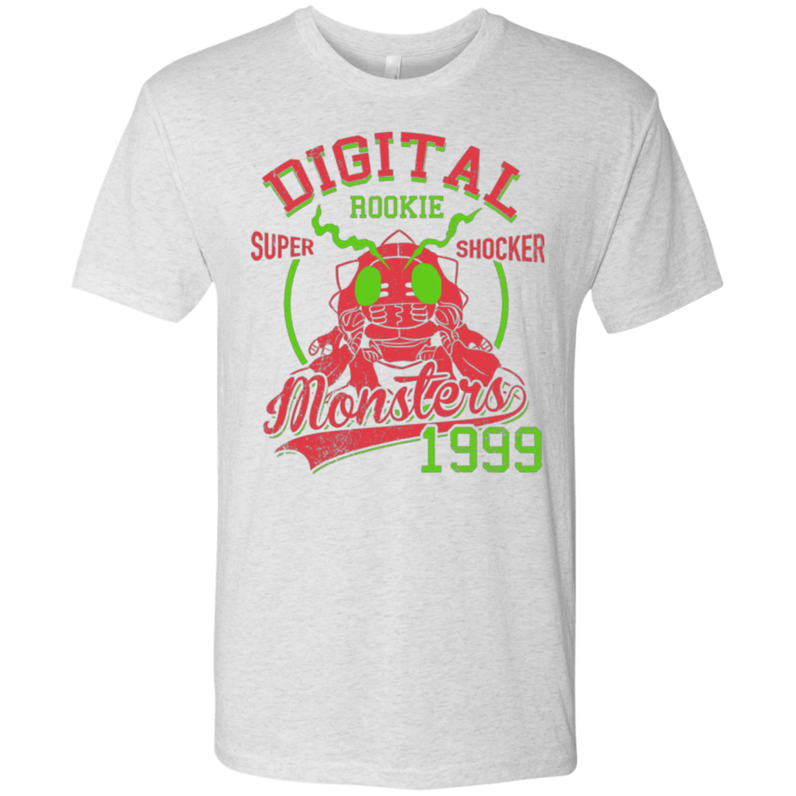 T-Shirts Heather White / Small Super Shocker Men's Triblend T-Shirt