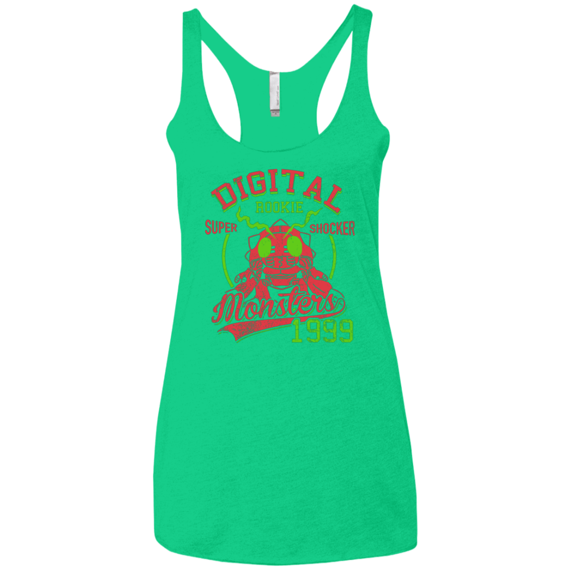 T-Shirts Envy / X-Small Super Shocker Women's Triblend Racerback Tank
