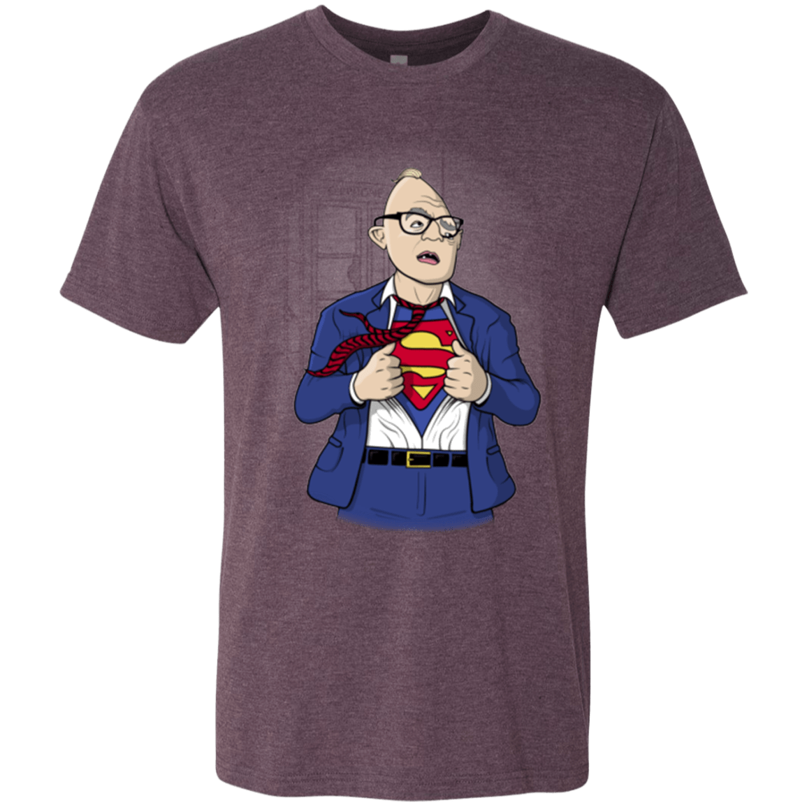 T-Shirts Vintage Purple / S Super Sloth Men's Triblend T-Shirt