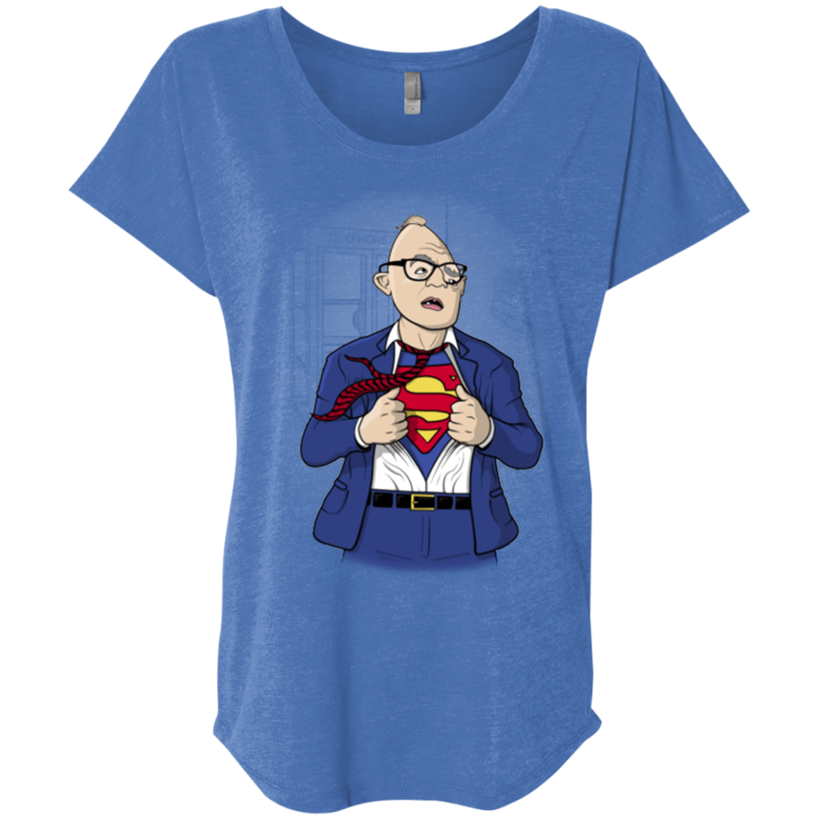 T-Shirts Vintage Royal / X-Small Super Sloth Triblend Dolman Sleeve