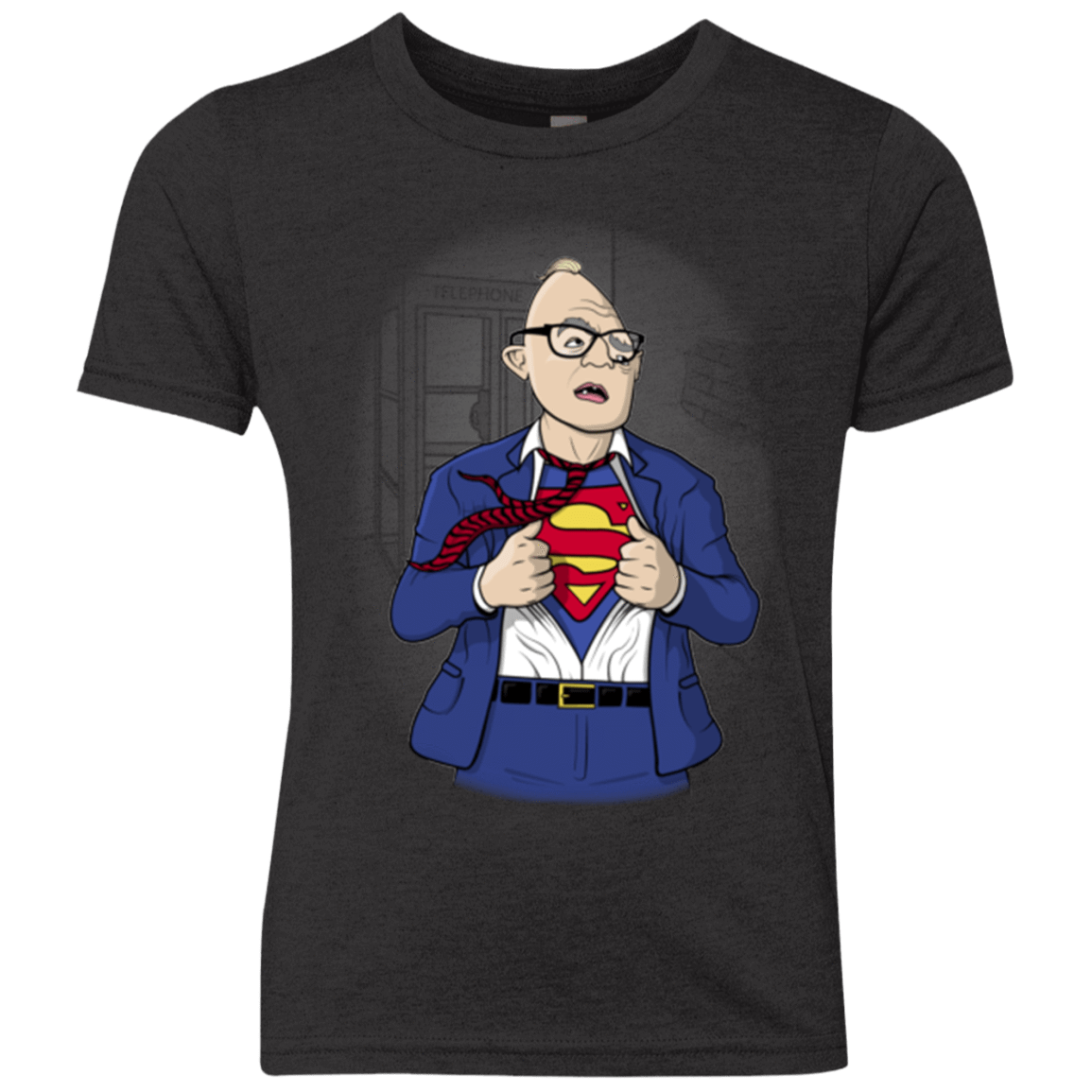 T-Shirts Vintage Black / YXS Super Sloth Youth Triblend T-Shirt