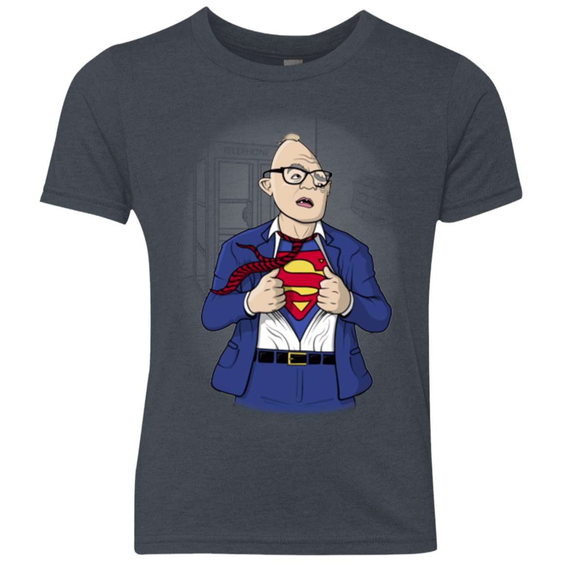 T-Shirts Vintage Navy / YXS Super Sloth Youth Triblend T-Shirt